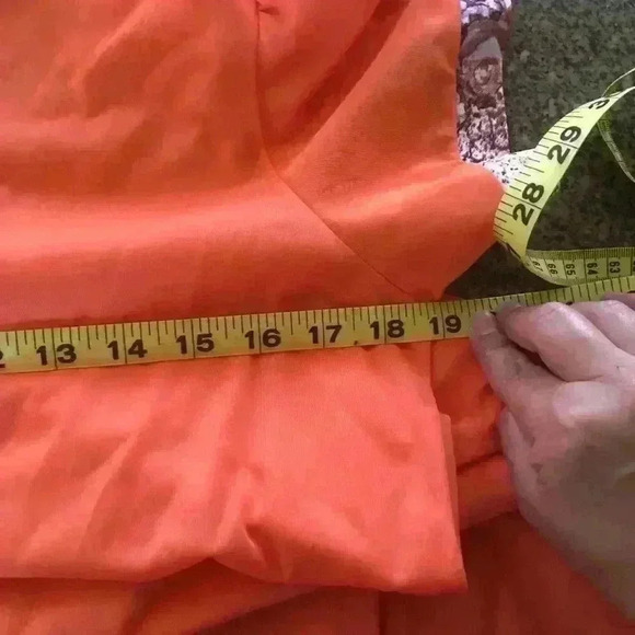 VTG 60s 70s Flower Power nylon Night Gown Cover Robe  Women M-L - Picture 8 of 14